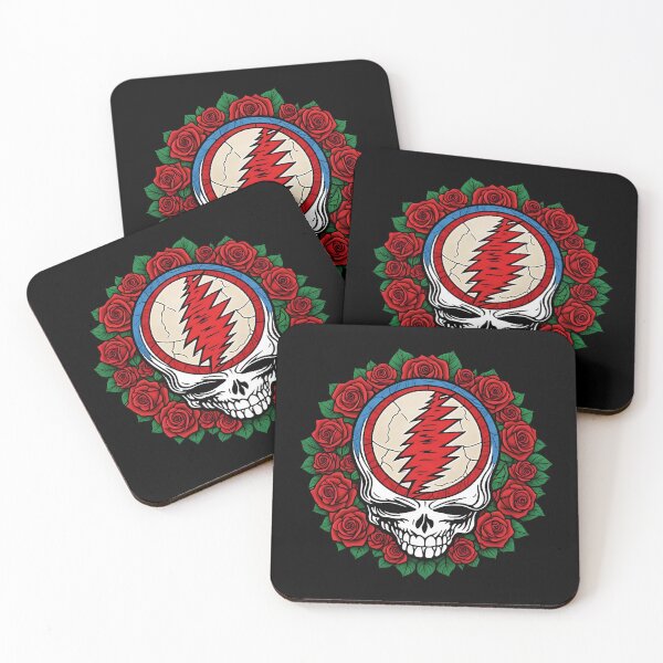 Item preview, Earthquake Stealie and Roses Classic designed and sold by ZenithPrints51.