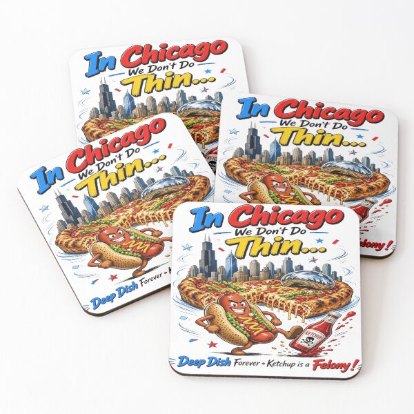 Item preview, Chicago Deep Dish Pizza Funny Ketchup Is a Felony designed and sold by Sushikidsntoddlers.