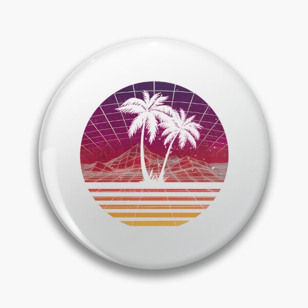 Item preview, Modern Retro 80S Outrun Sunset Palm Tree Silhouette - Original designed and sold by dylan-arias.
