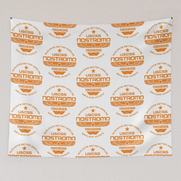 Item preview, Uscss Nostromo Vintage Sci Fi Crew Design  designed and sold by daliyah-napoli.