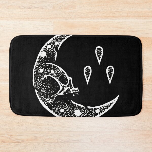 Item preview, Gothic Skull Moon Tears Dark Art -32 designed and sold by PenguinBluestar.