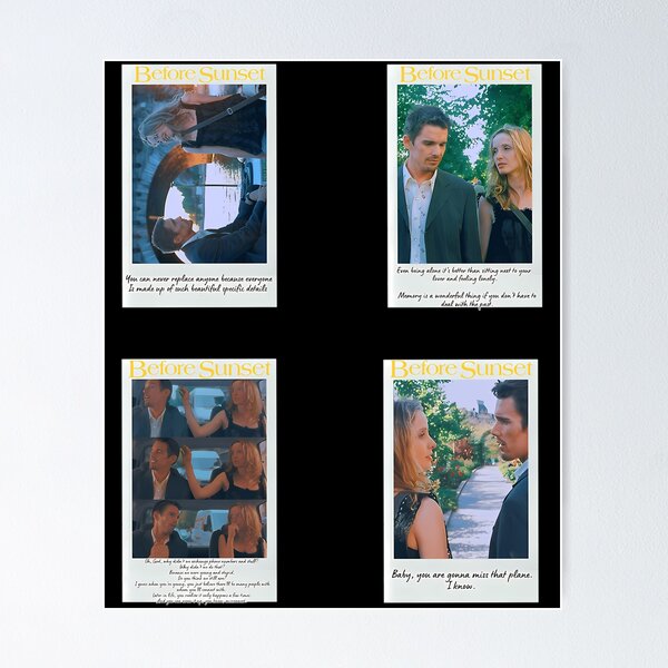 Item preview, Before Sunset Movie Sticker Set  T Shirt designed and sold by dylan-arias.