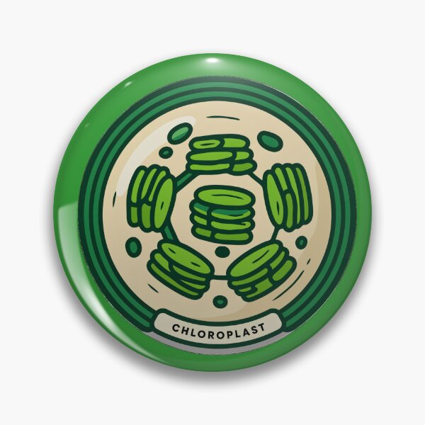 Item preview, Chloroplast Plant Cell Anatomy - Biology Organelle Science Art designed and sold by Molecularmerch.