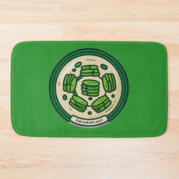 Item preview, Chloroplast Plant Cell Anatomy - Biology Organelle Science Art designed and sold by Molecularmerch.