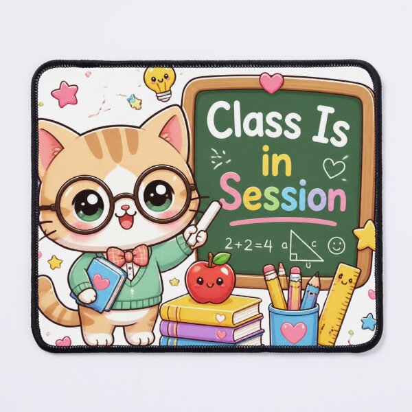 Item preview, Class Is in Session Cat designed and sold by Alaakadry800.