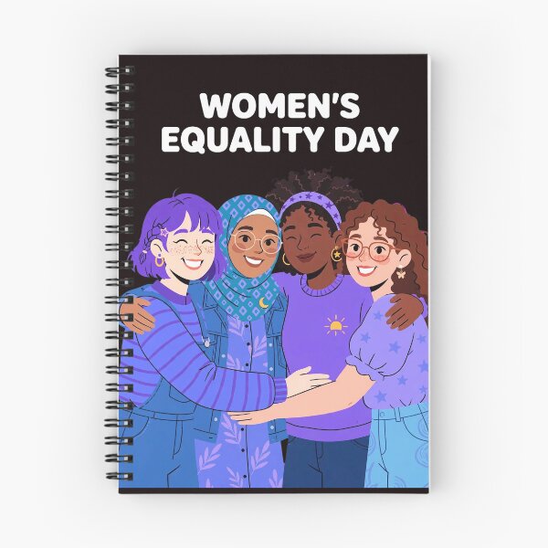 Item preview, Women's Equality Day Diverse Women Hug Empowerment Illustration designed and sold by Clear Vibe.