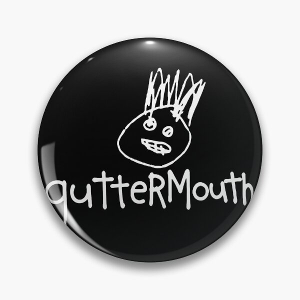 Item preview, guttermouth cartoon face edgy doodle -2 designed and sold by PenguinBluestar.