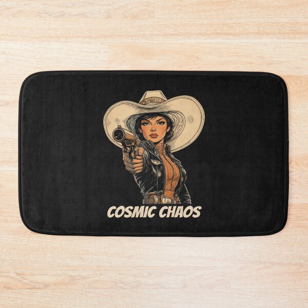 Item preview, Cosmic Chaos Cowgirl Western Sci-Fi  designed and sold by Vicky021.