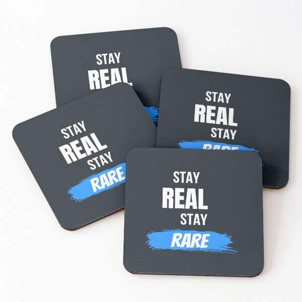 Item preview, Stay Real Stay Rare Motivational T-Shirt designed and sold by Mrali9914.