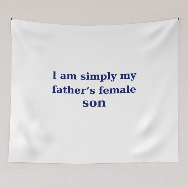 Item preview,  I Am Simply My Father’s Female Son : A Daughter's Unique Bond Father Daughter Gift, Two Tone Adjustable Snapback for Women designed and sold by Abirtom.