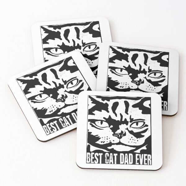 Item preview, Best Cat Dad Ever Graphic Art designed and sold by GiaoCalonas.
