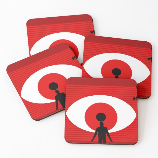 Item preview, people monitored by screens with large orwellian eyes designed and sold by matintheworld ( delcarmat ).