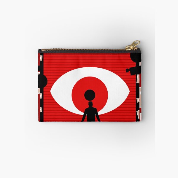 Item preview, people monitored by screens with large orwellian eyes designed and sold by matintheworld ( delcarmat ).