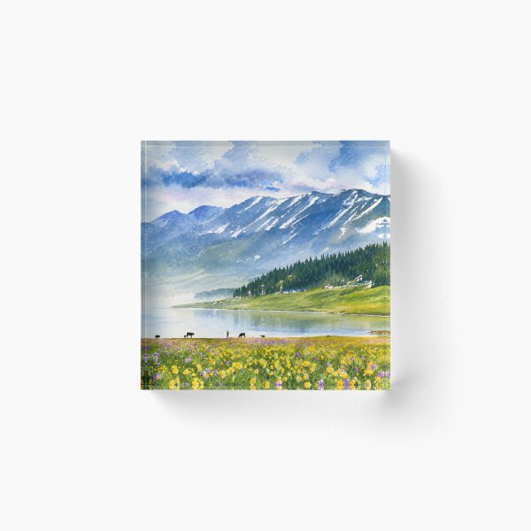 Item preview, Sayram Lake designed and sold by HOMETOWN86.