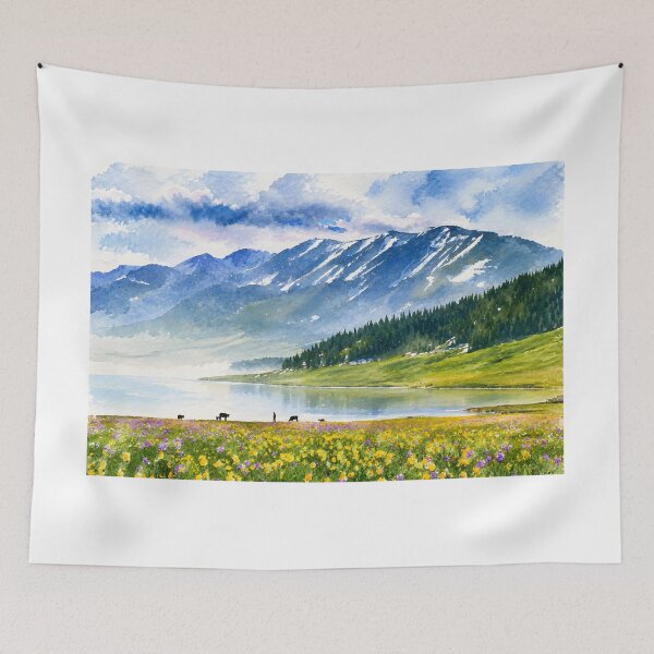 Item preview, Sayram Lake designed and sold by HOMETOWN86.