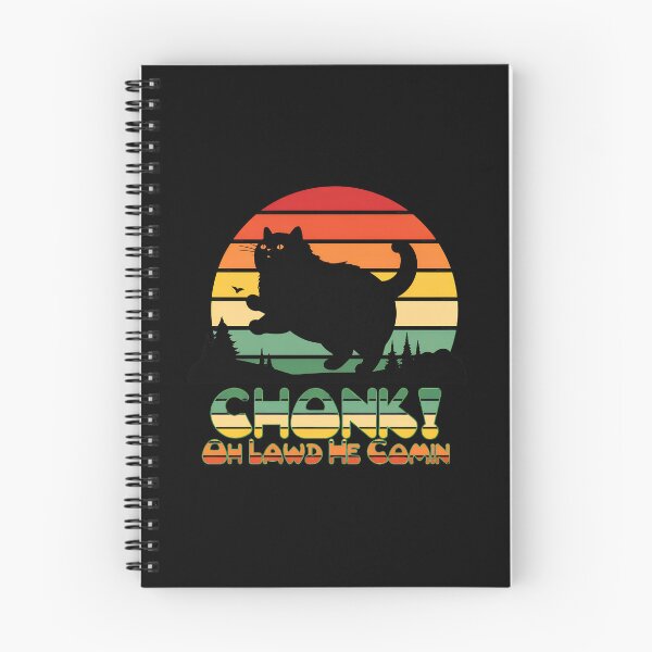 Artikelvorschau, Chonk Cat Retro Sonnenuntergang Vintage Humor entworfen und verkauft von GiaoCalonas.