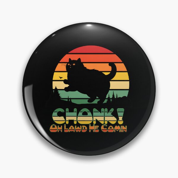 Item preview, Chonk Cat Retro Sunset Vintage Humor designed and sold by GiaoCalonas.