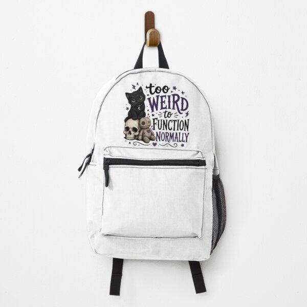 Item preview, Too Weird to Function Normally Gothic Cat designed and sold by roartusa.