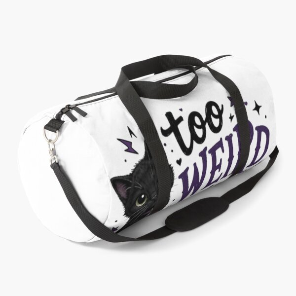 Item preview, Too Weird to Function Normally Gothic Cat designed and sold by roartusa.