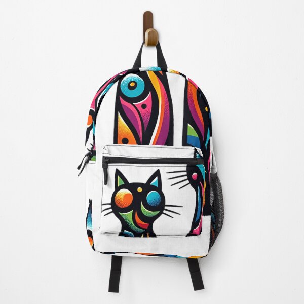 Item preview, 80s Colorful Kitten Lover Artwork Decor Cute Art Cat top design designed and sold by SEINENGAPPI8.