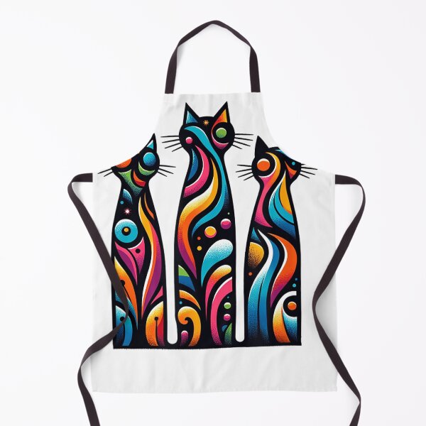 Item preview, 80s Colorful Kitten Lover Artwork Decor Cute Art Cat top design designed and sold by SEINENGAPPI8.