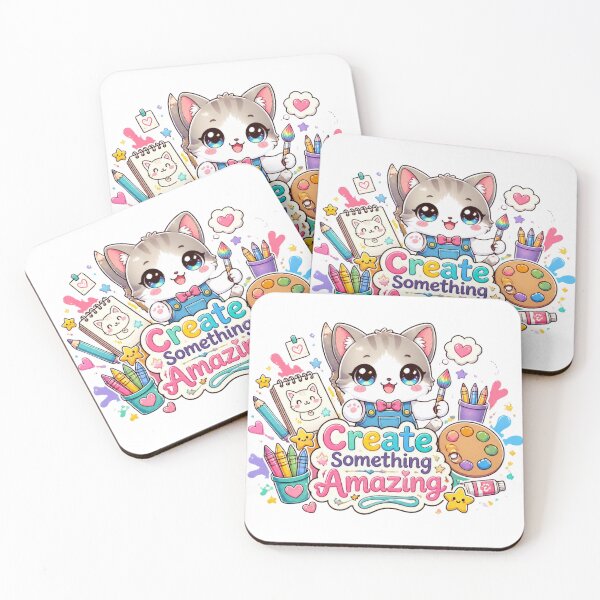 Item preview, Create Something Amazing Kitty designed and sold by Alaakadry800.