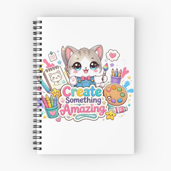 Item preview, Create Something Amazing Kitty designed and sold by Alaakadry800.