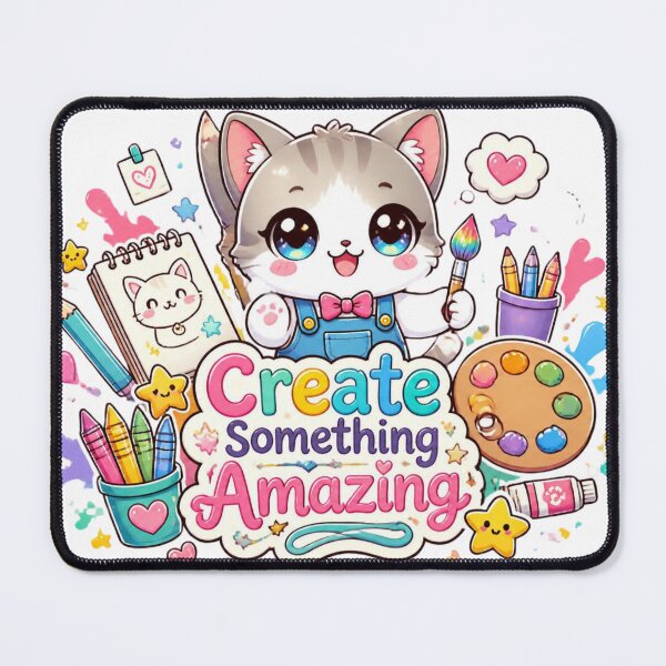 Item preview, Create Something Amazing Kitty designed and sold by Alaakadry800.