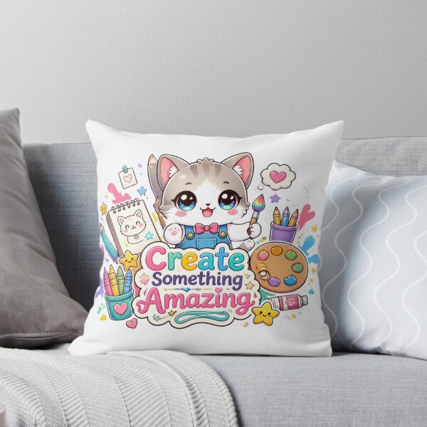 Item preview, Create Something Amazing Kitty designed and sold by Alaakadry800.