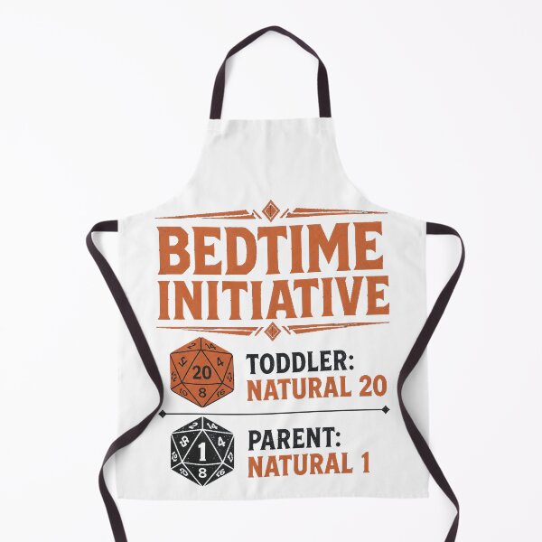 Item preview, Bedtime Initiative Order Toddler Natural 20 Parent Natural 1 TTRPG designed and sold by Wanderquill Studio.