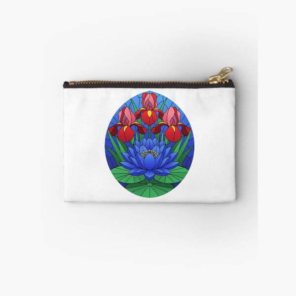 Item preview, Botanical stained glass medallion designed and sold by Dzblack.
