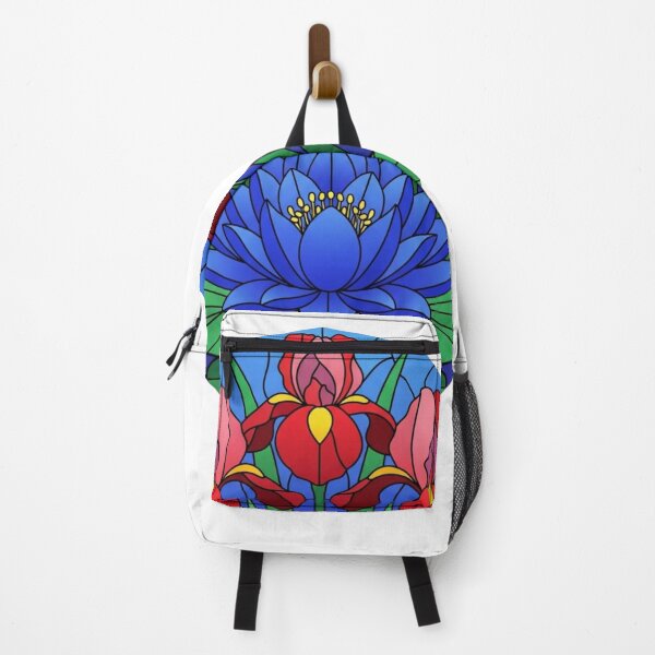 Item preview, Botanical stained glass medallion designed and sold by Dzblack.