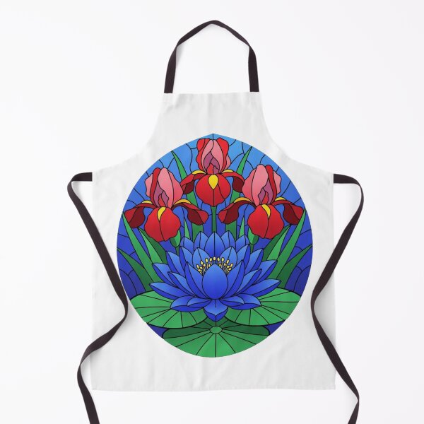 Item preview, Botanical stained glass medallion designed and sold by Dzblack.