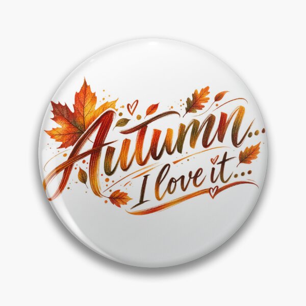 Item preview, Autumn I love it... designed and sold by HeyFajnaLinja.