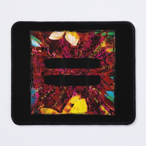Item preview, Ed Sheeran Equals Splattered Abstract Graphic Design designed and sold by Sarah Bell.