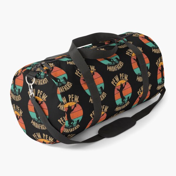 Item preview, Retro Cat Pew Pew Madafakas Sunset designed and sold by GiaoCalonas.