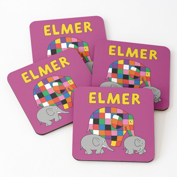 Aperçu de l'œuvre Elmer et les éléphants créée et vendue par HappyToons Shop.