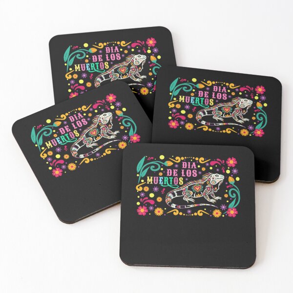 Item preview, Iguana Mexican Dia Los Muertos Day Of Dead designed and sold by ShirTomDesigns.