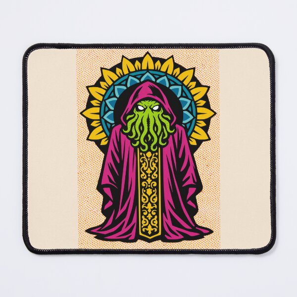 Item preview, Green Cthulhu Mandala Halftone Pop Art designed and sold by KungPowUnicorn.