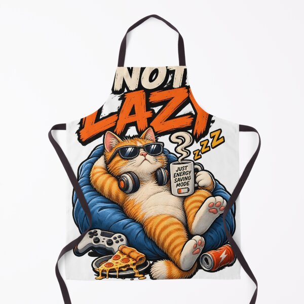 Item preview, (NOT) lazy cat designed and sold by aliraweb.