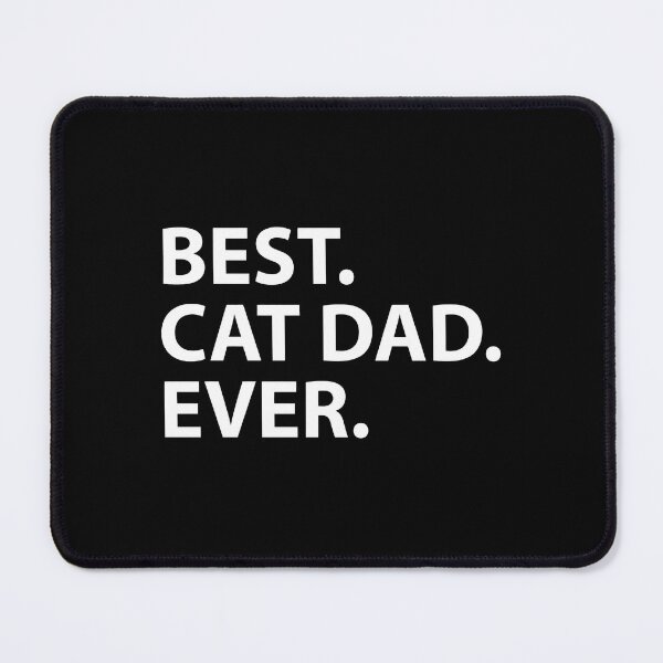 Item preview, Best Cat Dad Ever Typography designed and sold by GiaoCalonas.