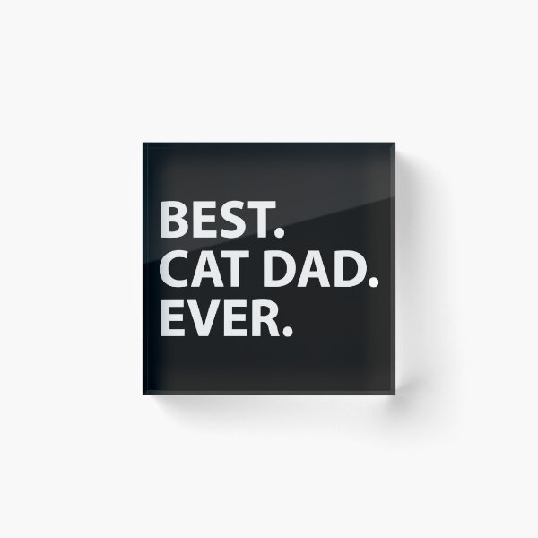Item preview, Best Cat Dad Ever Typography designed and sold by GiaoCalonas.
