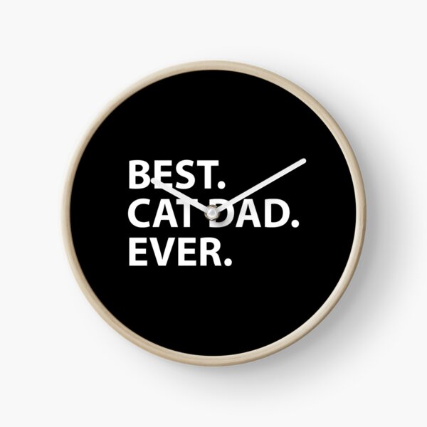Item preview, Best Cat Dad Ever Typography designed and sold by GiaoCalonas.
