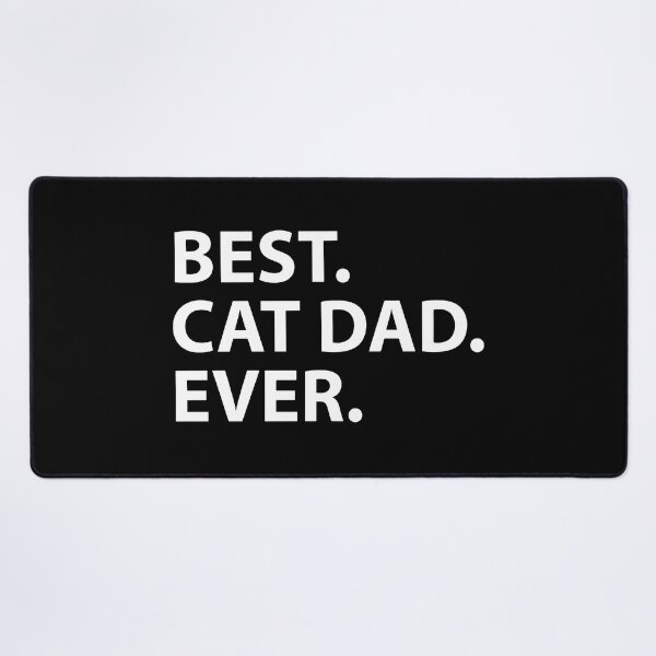 Item preview, Best Cat Dad Ever Typography designed and sold by GiaoCalonas.