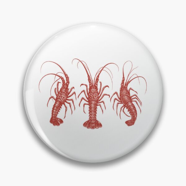 Item preview, Western Rock Lobster Trio Vintage Aussie Crayfish Cray Seafood designed and sold by Yellowriversss.