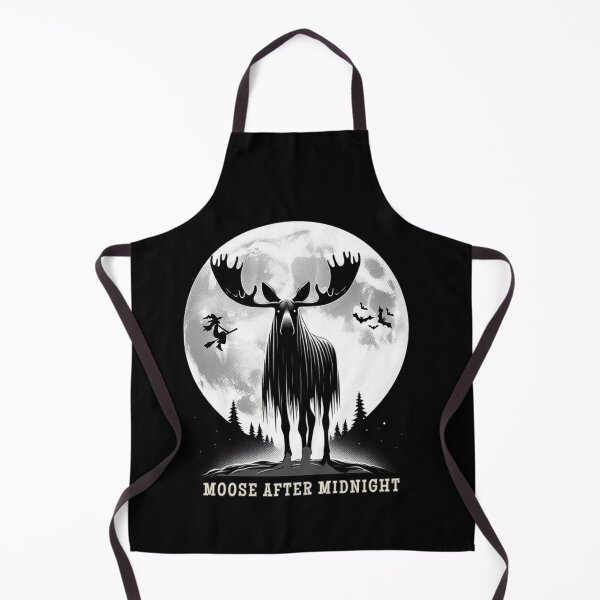 Item preview, Moose After Midnight - Gothic Halloween Moose designed and sold by PatykArt.