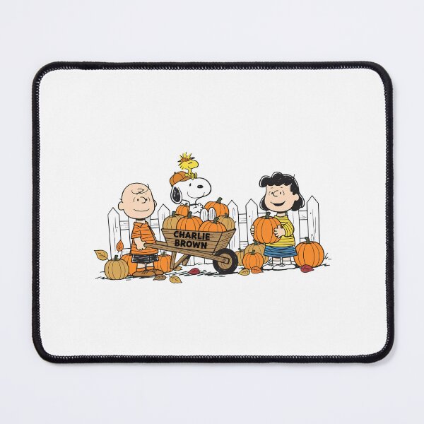Item preview, Peanuts Fall Harvest Charlie Brown Snoopy Pumpkins designed and sold by apamictryArt.