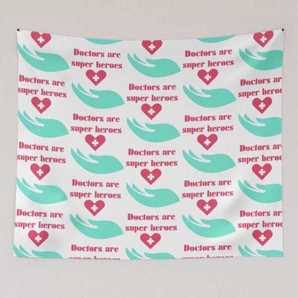 Item preview, Doctors Are Super Heroes designed and sold by helaina-madson.