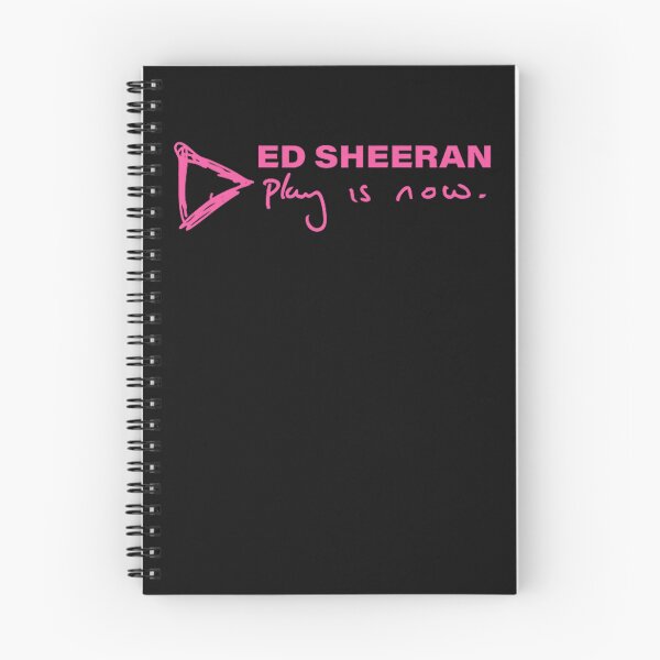 Item preview, Ed Sheeran Play Typography Graphic Design designed and sold by KoolesKanah.