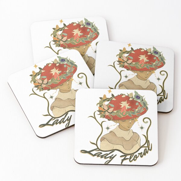 Item preview, Lady Floral designed and sold by Mocicka.